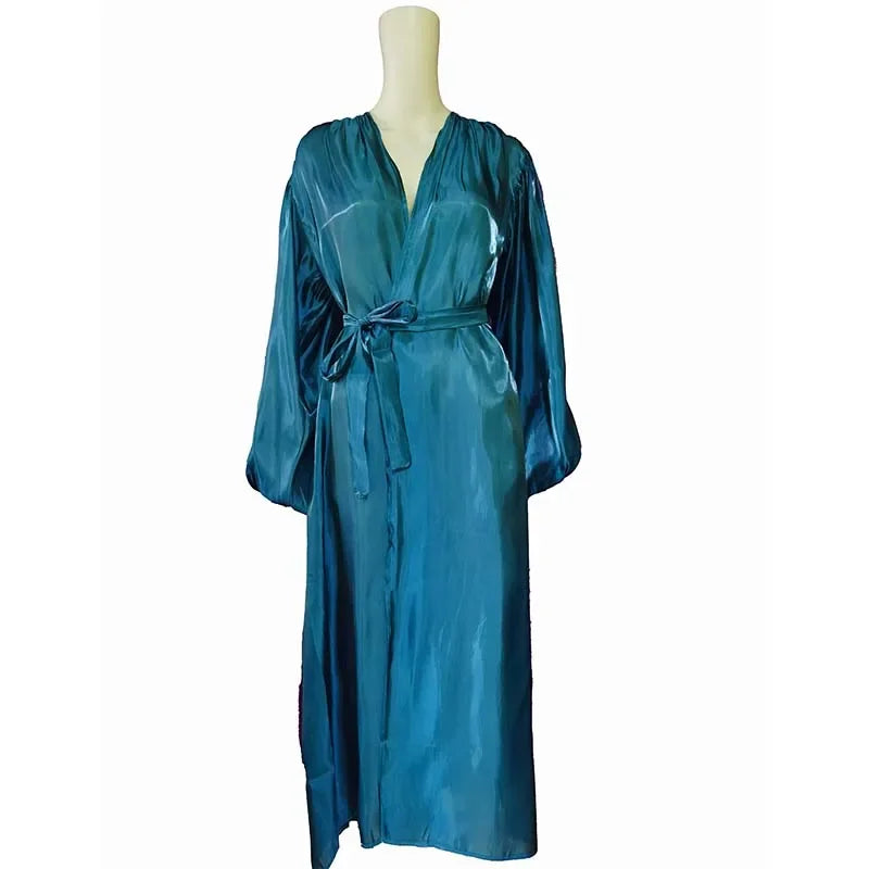 Abayas caftan pour femmes, robe longue kimono, cardigan, Dubaï, Turquie