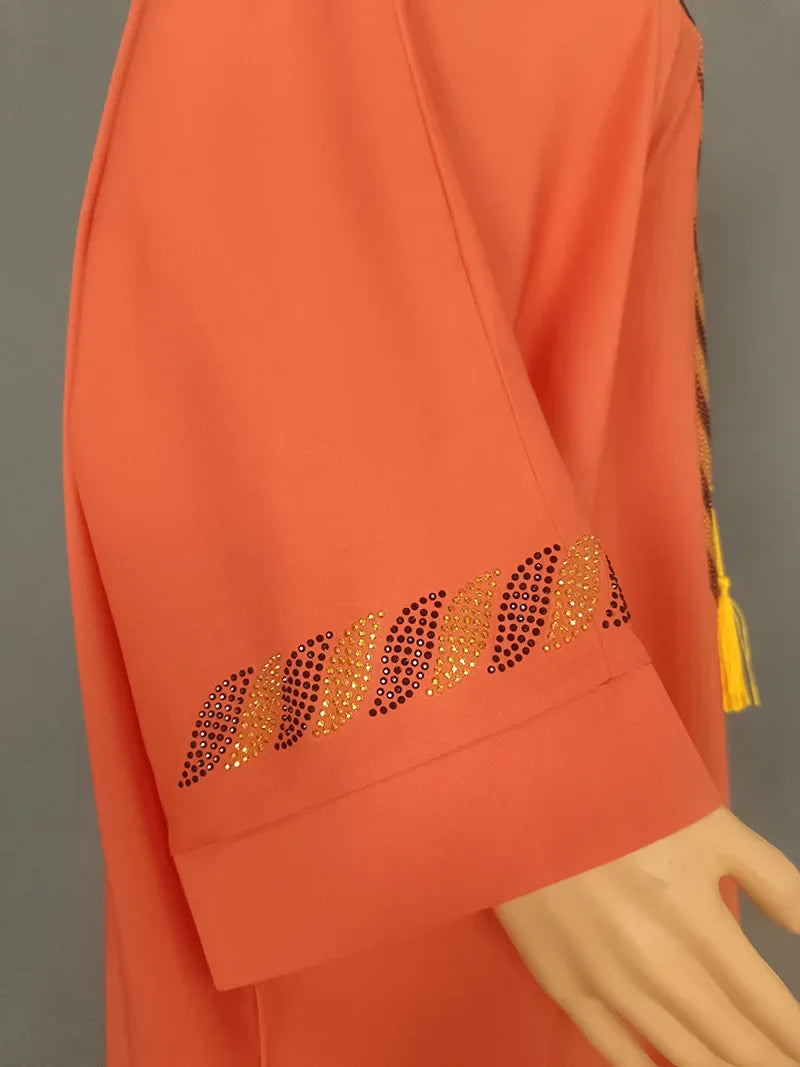 Mode Abayas pour femmes dubaï luxe Robe de mode Caftan Marocain
