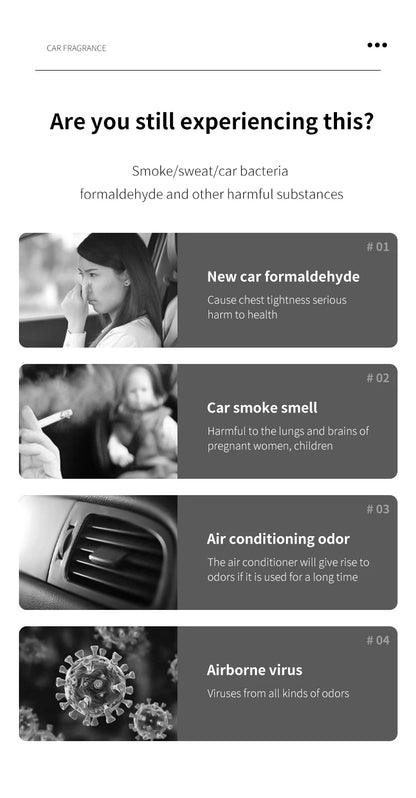 Un parfum de voiture pour les accessoires d'intérieur automobile