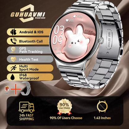 2025 nouvelle montre intelligente pour les femmes cadeau 1.43 pouces