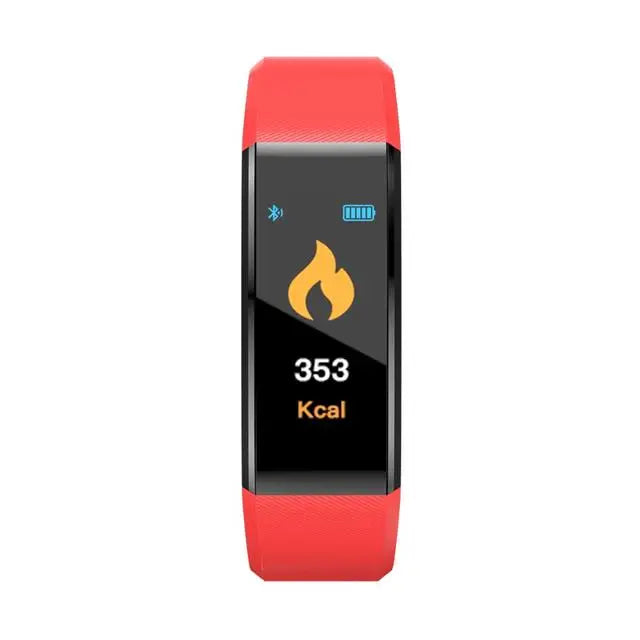 Bracelet de sport intelligent pour hommes et femmes, podomètre,