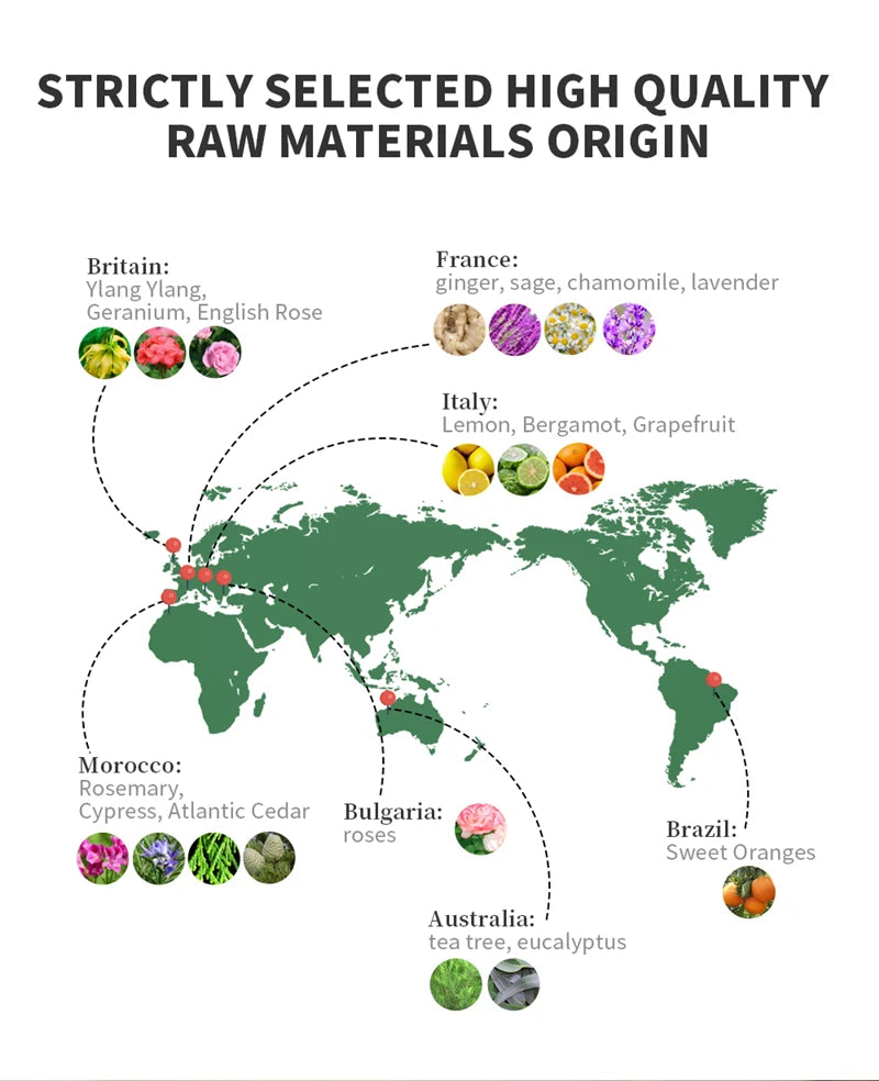 Namste huiles aromatiques 500ML plante Pure parfum de luxe arôme huiles essentielles