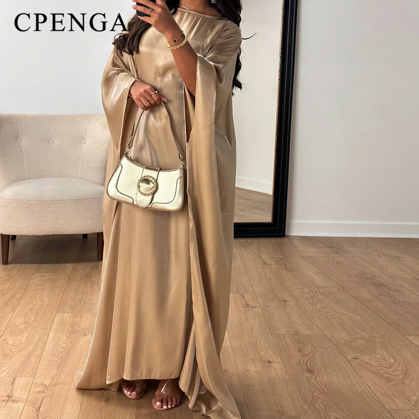 Nouvelle robe jalabiya de fête de Dubaï 2024, robe abaya