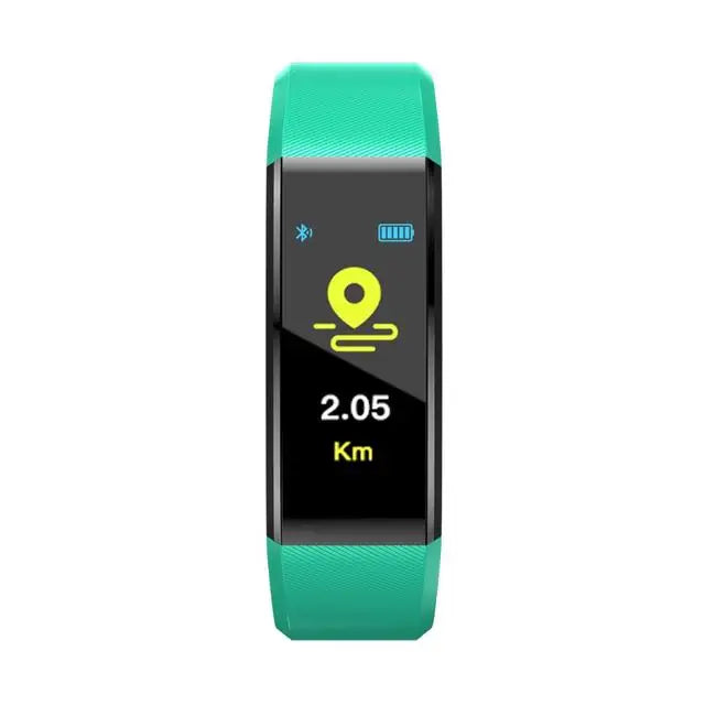 Bracelet de sport intelligent pour hommes et femmes, podomètre,