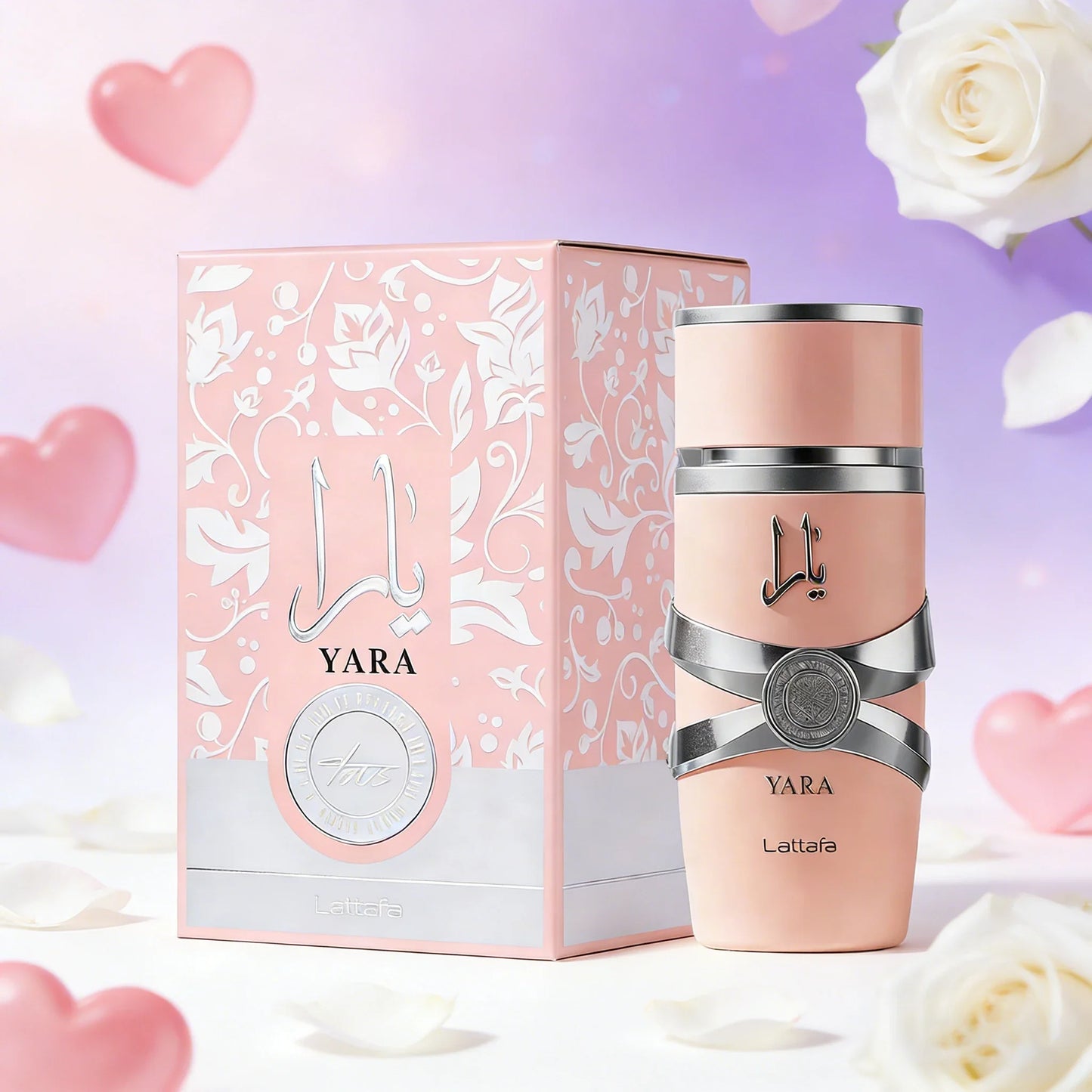 Lattafa-Yara Eau de Parfum pour femme, musc à la vanille sucrée, 100 ml