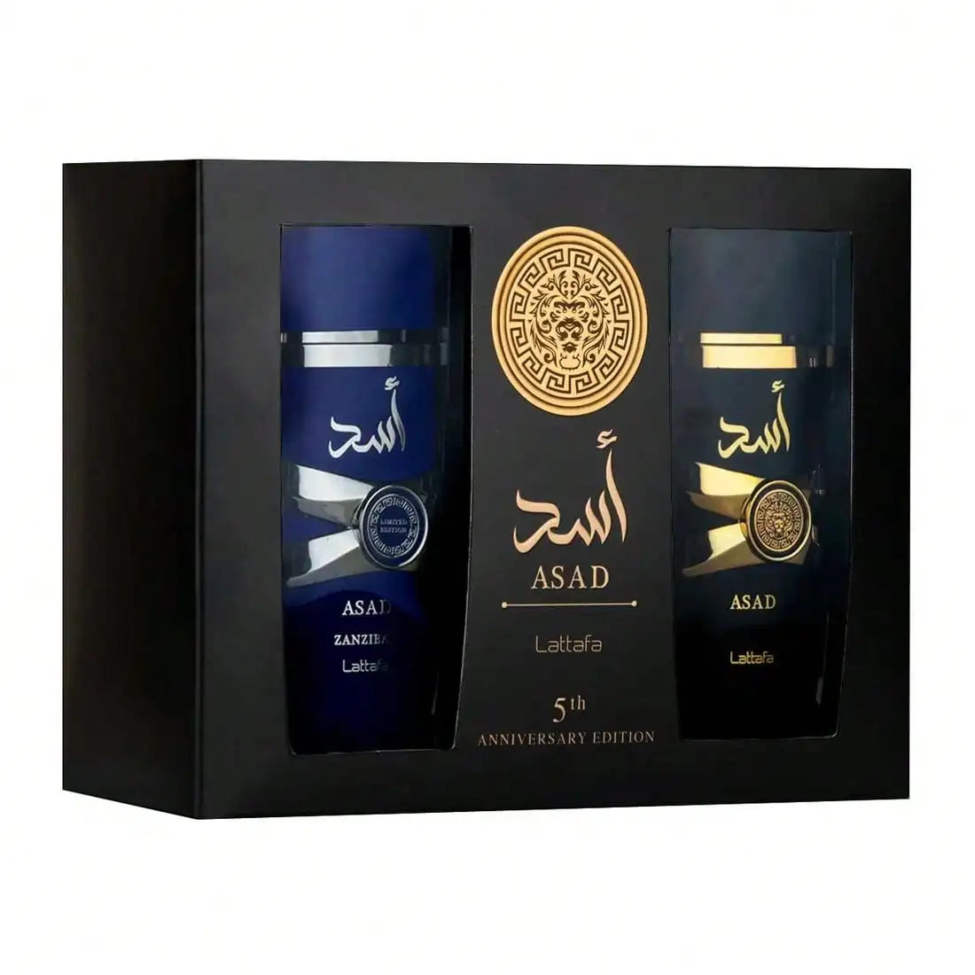 ASAD+Asad Zanzibar COFFRET SET 2*100ML  Eau de parfums homme