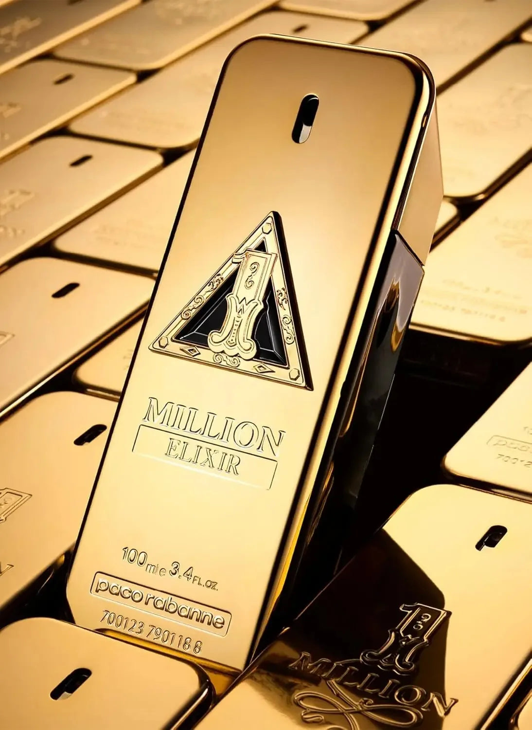 Huile essentielle aromatique 1 million d'élice de Paco Rabanne pour unisexe - spray EDP 3,4 oz