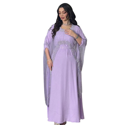 Dubaï marocain arabie saoudite luxe mode Abaya diamant