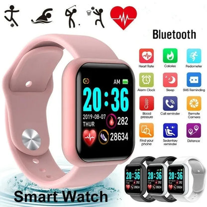 Montre-bracelet connectée pour hommes et femmes,