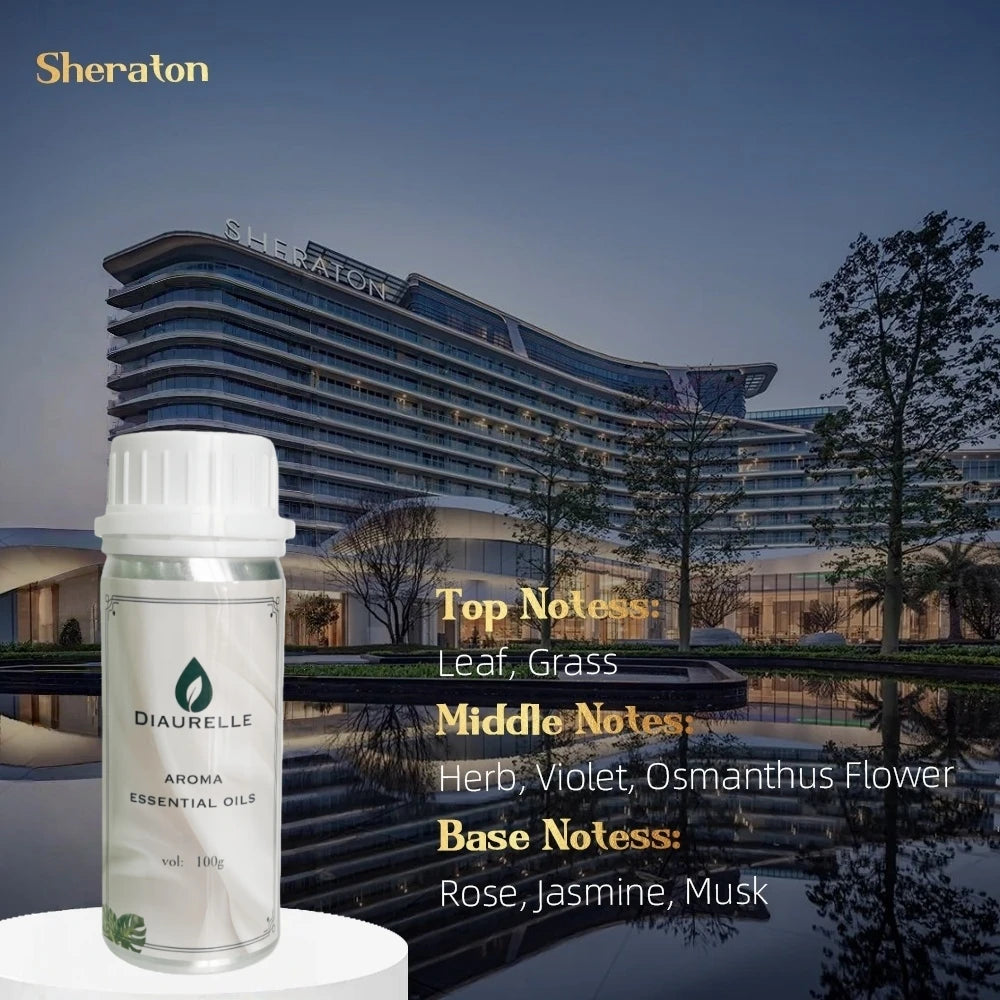 Hôtel Burj Al Arab 100ml pur plante Extrat chambre huile essentielle pour diffuseur