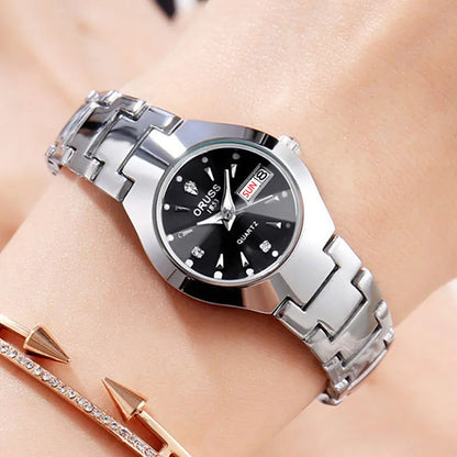 ORUSS-Montre de couple étanche pour hommes et femmes, quartz