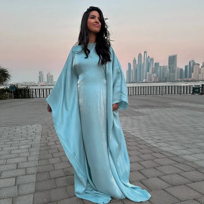 Nouvelle robe jalabiya de fête de Dubaï 2024, robe abaya