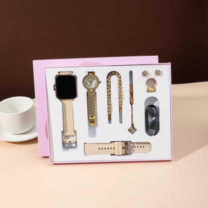 Nouveau ensemble de bijoux pour femmes smartwatch A58 Plus