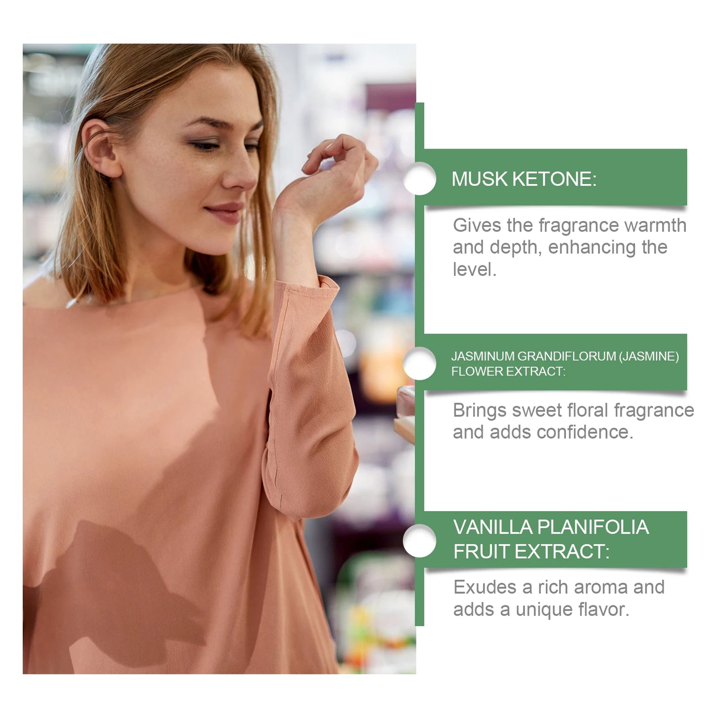 Roxelis Vanille ﻿ la Parfum pour femme, parfum arabe élégant