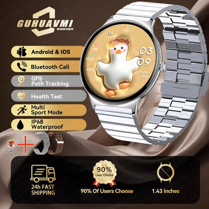 2025 nouvelle montre intelligente pour les femmes cadeau 1.43 pouces
