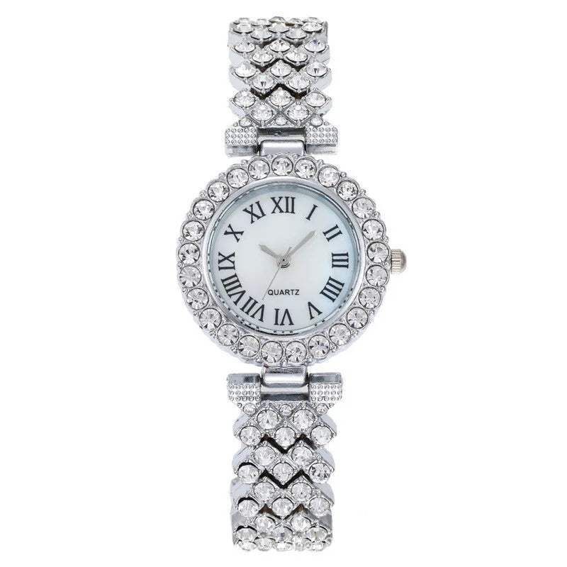 6 pièces ensemble femmes Montre horloge cadran romain marque de luxe Design