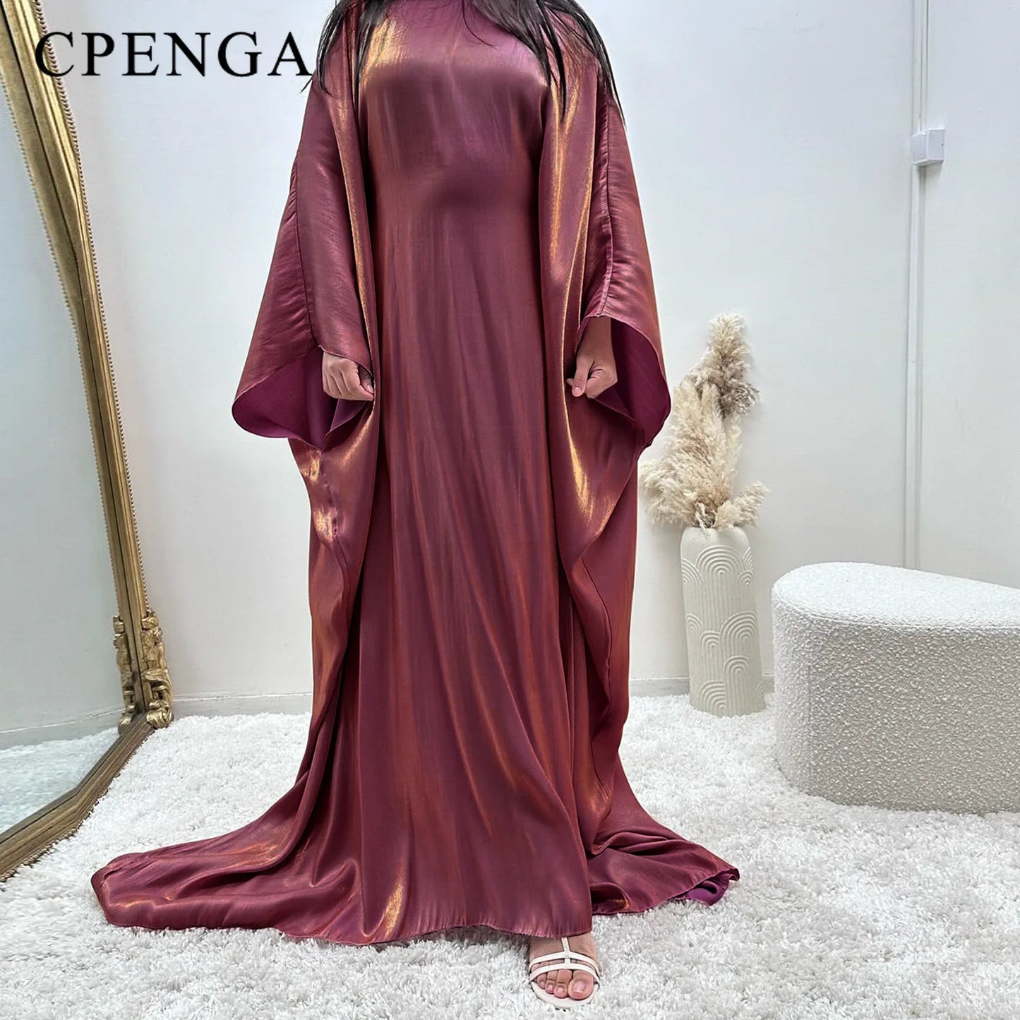 Nouvelle robe jalabiya de fête de Dubaï 2024, robe abaya
