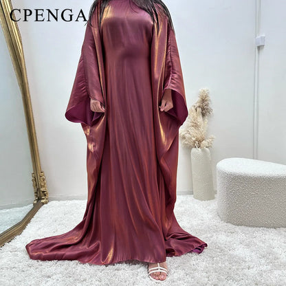 Nouvelle robe jalabiya de fête de Dubaï 2024, robe abaya