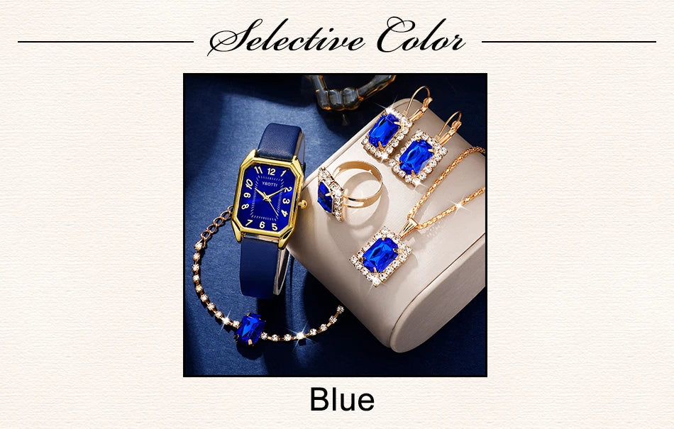 Mode de luxe Carré Femmes Montres Marque Dames Quartz Montre