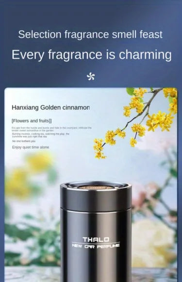 Baume solide d'aromathérapie pour voiture