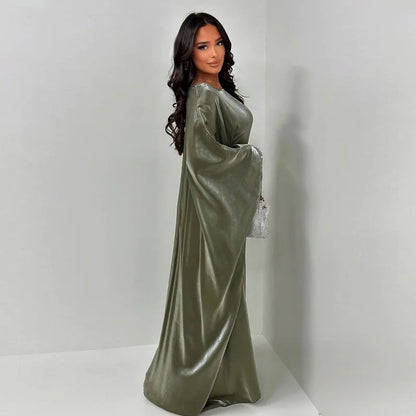 Nouvelle robe jalabiya de fête de Dubaï 2024, robe abaya