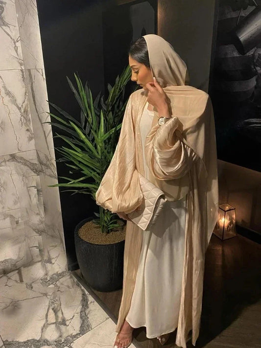 Abayas caftan pour femmes, robe longue kimono, cardigan, Dubaï, Turquie