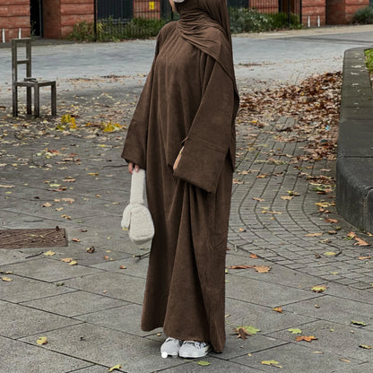 Abaya-Robe décontractée pour femmes, Abayas de Dubaï, Robe de tempérament caftan