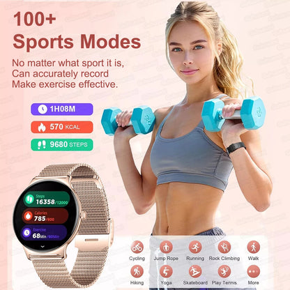 2025 nouvelle montre intelligente pour les femmes cadeau 1.43 pouces