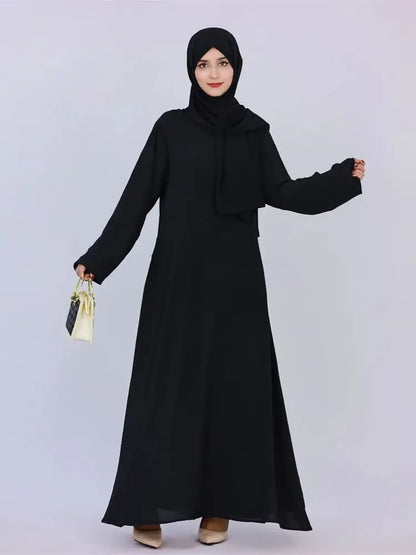 Robe de prière musulmane en lin pour femmes