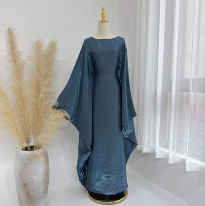 Nouvelle robe jalabiya de fête de Dubaï 2024, robe abaya