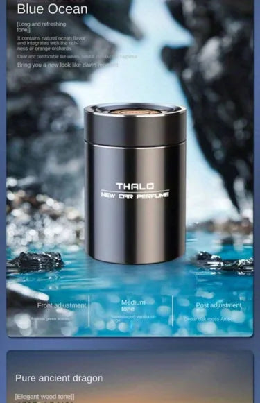 Baume solide d'aromathérapie pour voiture