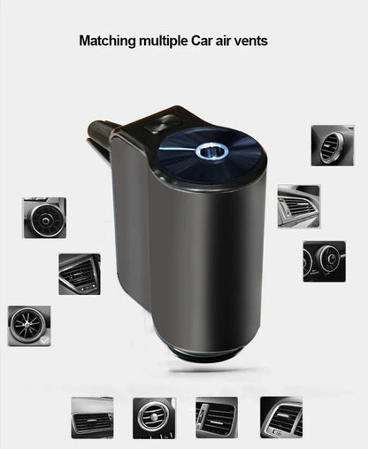 Diffuseur d'huile aromatique pour voiture, diffuseur de parfum, 3 parfums