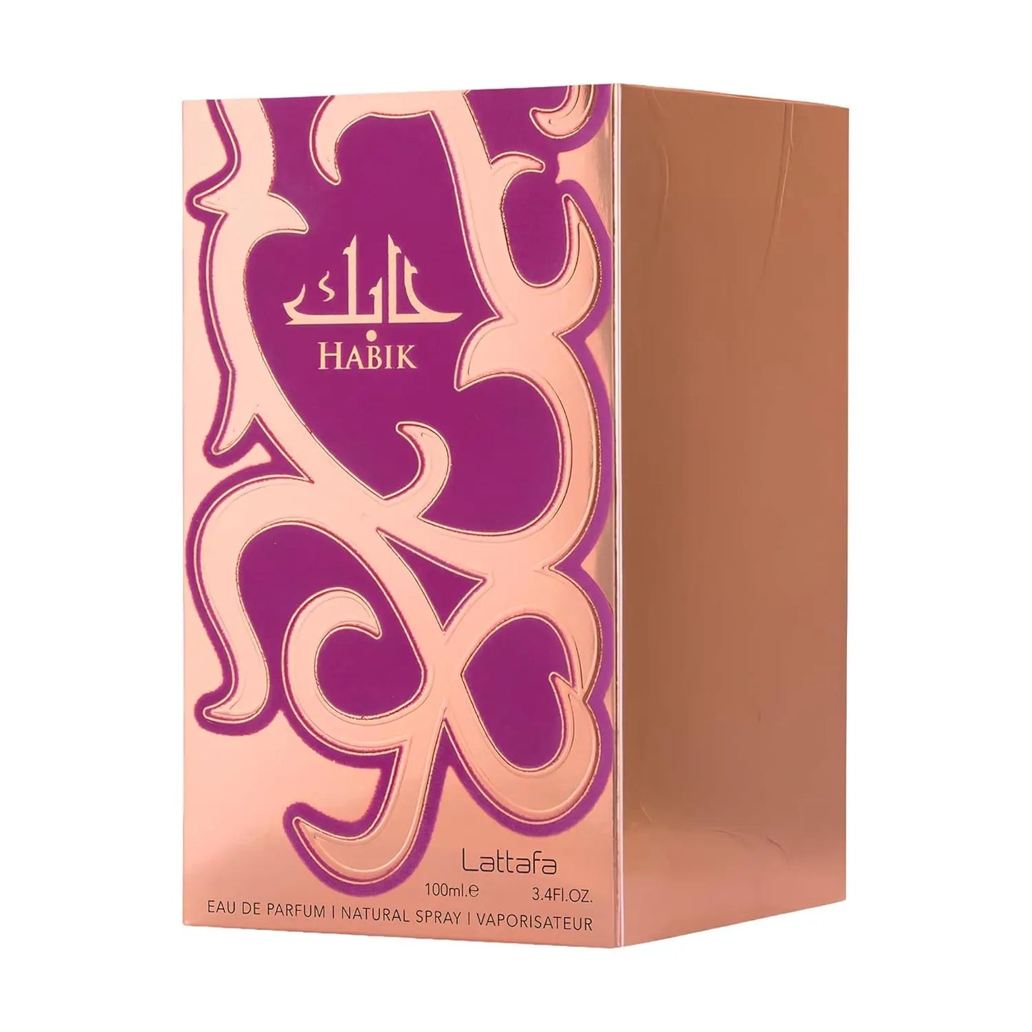 Lattafa Habik – Floral, fruité, frais, musclé – pour femme, 3,4 onces / 100 ml