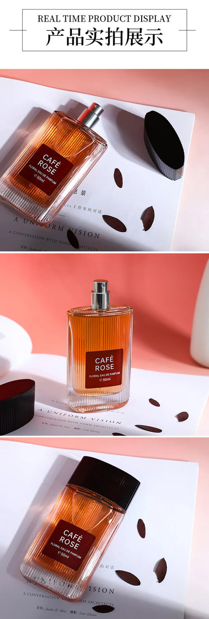Parfum longue durée pour femmes, rose café, niche légère et luxueuse