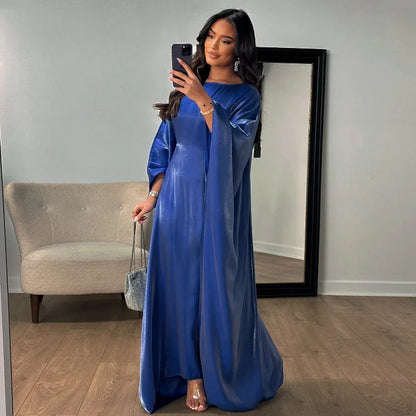 Nouvelle robe jalabiya de fête de Dubaï 2024, robe abaya