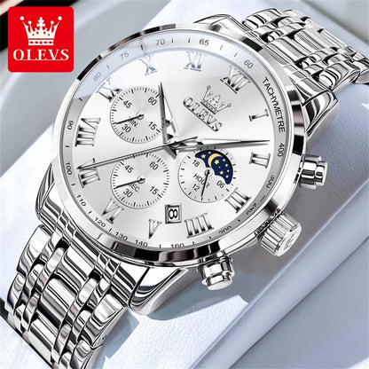 OLEVS 5529 Top marque de luxe montre pour hommes étanche lumineux