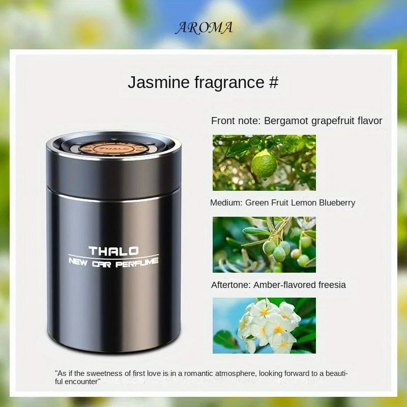 Baume solide d'aromathérapie pour voiture