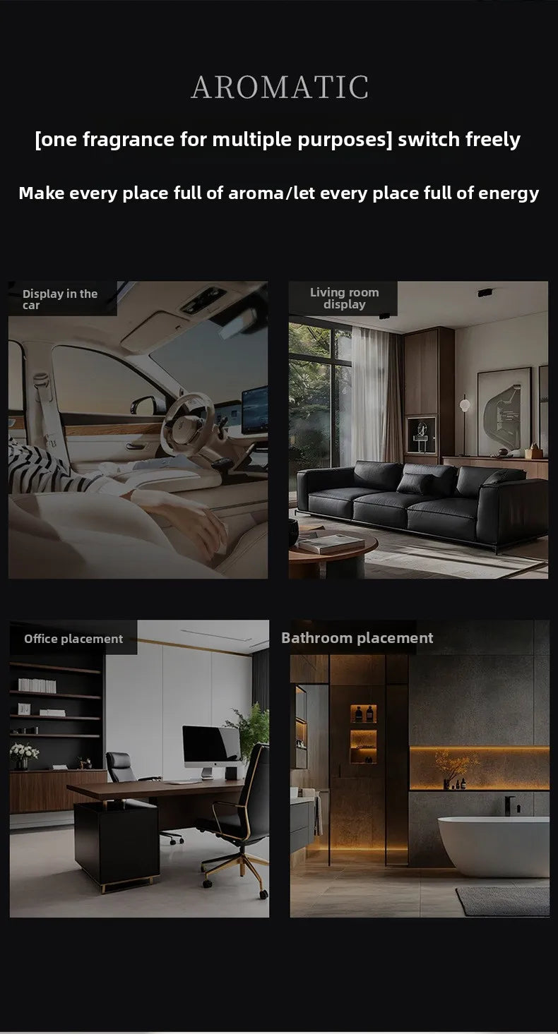 Parfum d'aromathérapie diffuseur de voiture