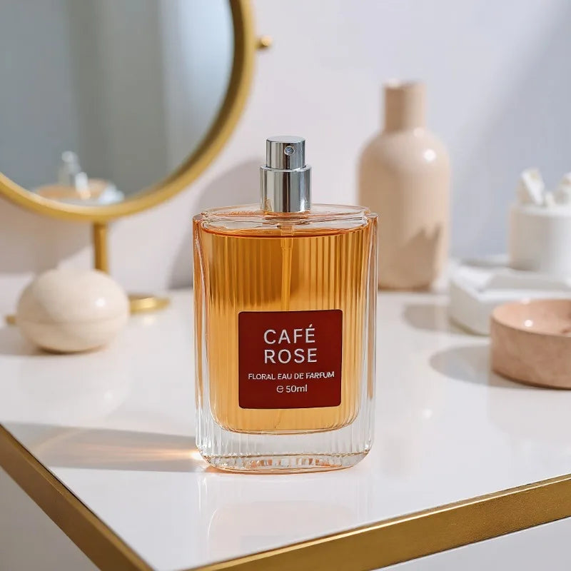 Parfum longue durée pour femmes, rose café, niche légère et luxueuse