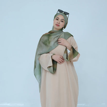 Robe modeste élégant dubaï Hijab Abaya 2025