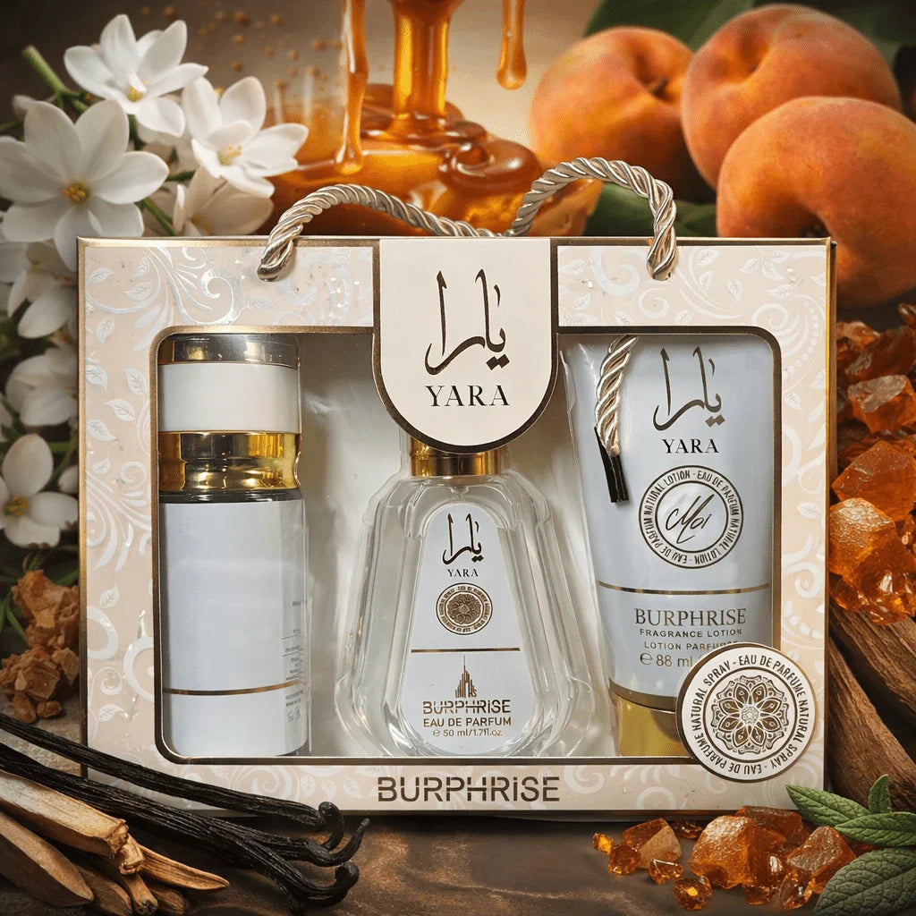 BURPHISE YARA MOI COFFRET CADEAU PARFUM FEMME 3 PIÈCES