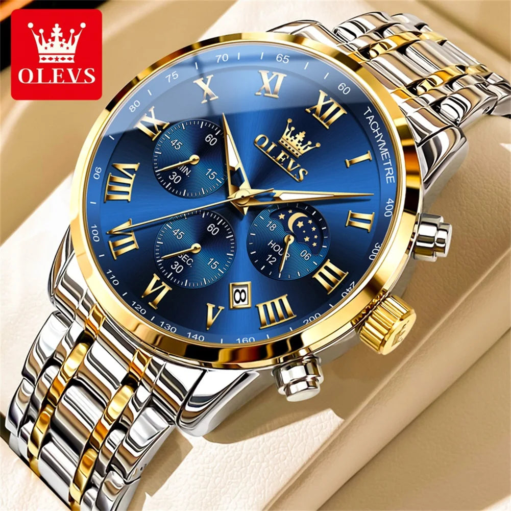 OLEVS 5529 Top marque de luxe montre pour hommes étanche lumineux