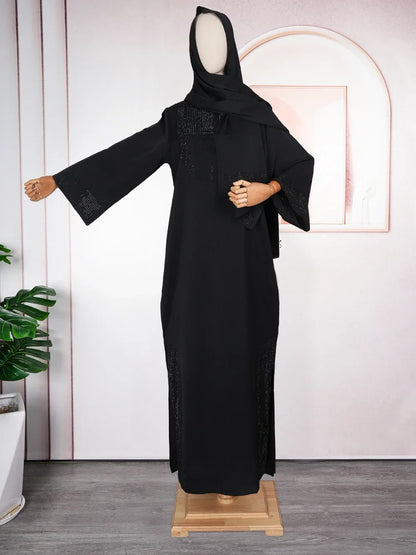 Abayas pour femmes dubaï luxe 2024 Robe de mode africaine Caftan Marocain