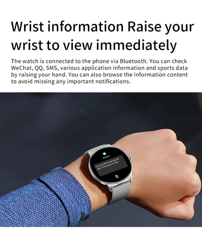 2025 nouvelle montre intelligente pour les femmes cadeau 1.43 pouces