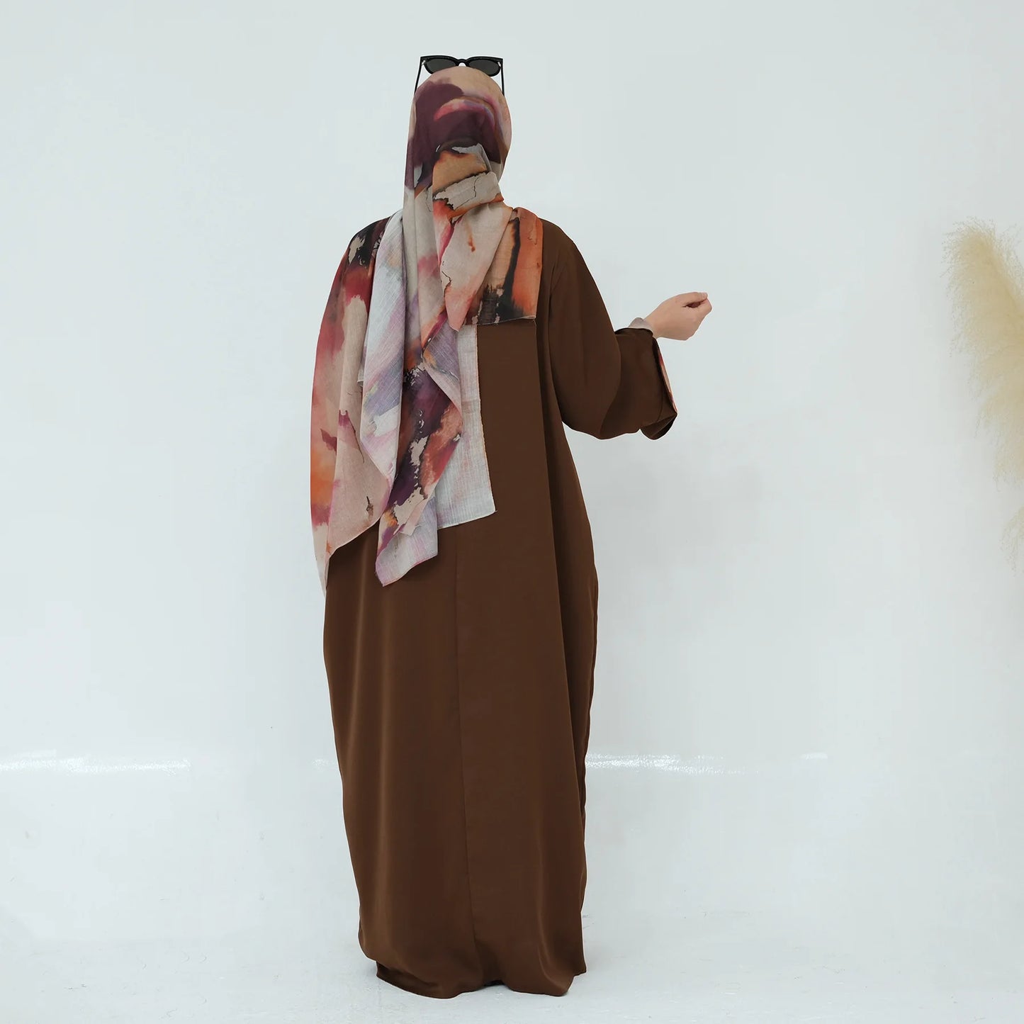 Robe modeste élégant dubaï Hijab Abaya 2025