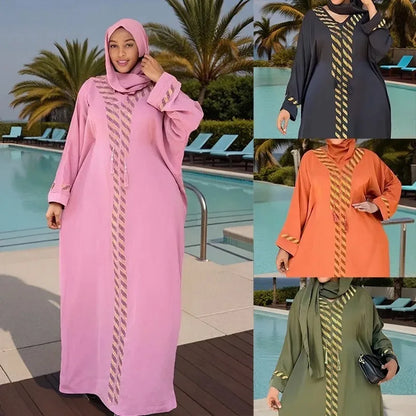 Mode Abayas pour femmes dubaï luxe Robe de mode Caftan Marocain