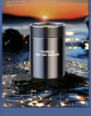 Baume solide d'aromathérapie pour voiture