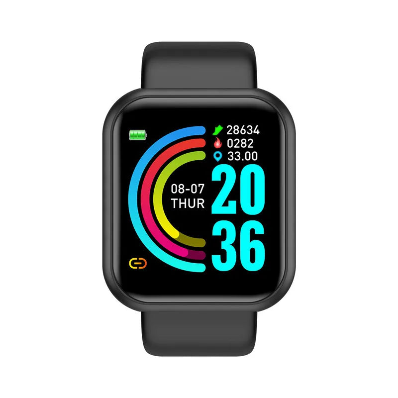 Montre-bracelet connectée pour hommes et femmes,