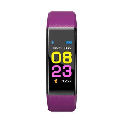 Bracelet de sport intelligent pour hommes et femmes, podomètre,