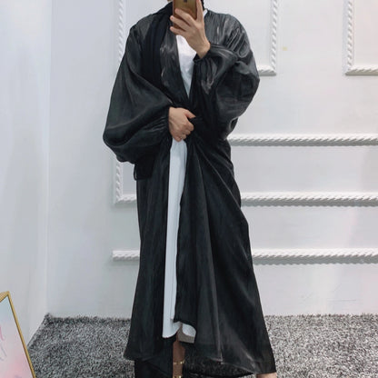 Abayas caftan pour femmes, robe longue kimono, cardigan, Dubaï, Turquie